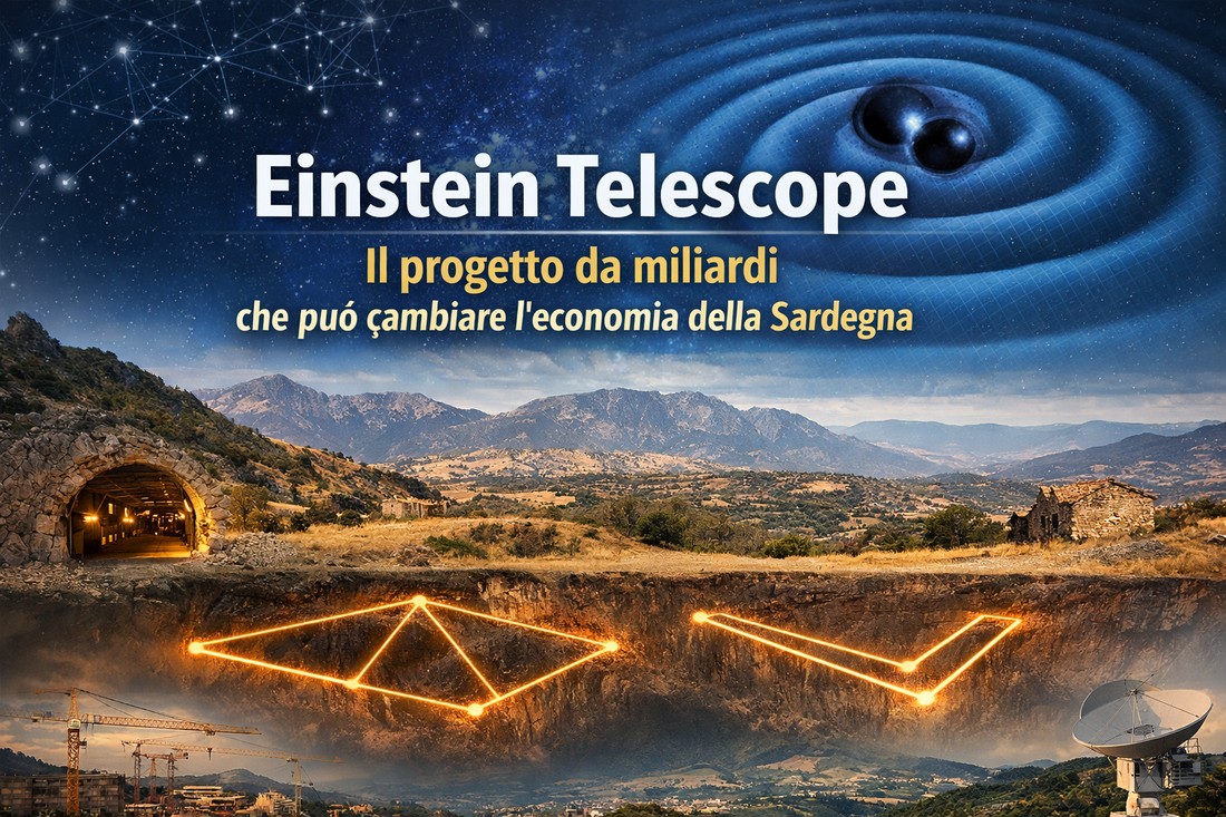 Einstein Telescope: il progetto da miliardi che può cambiare l’economia della Sardegna