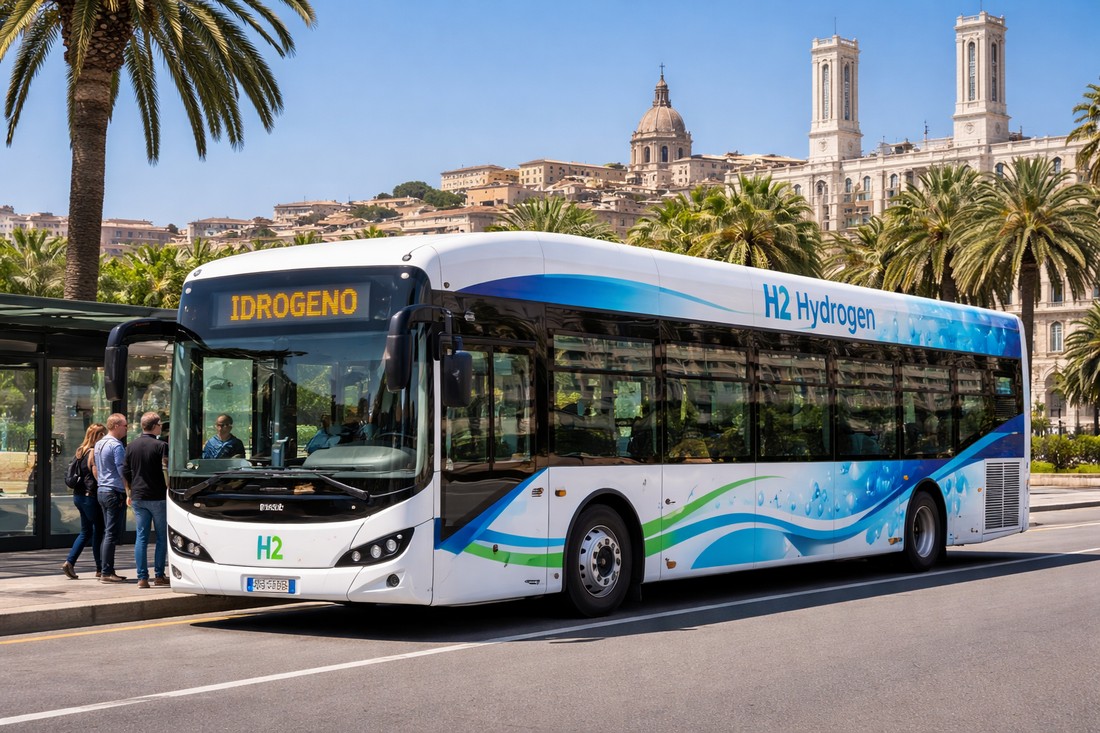 Bus a idrogeno a Cagliari, la svolta green del trasporto pubblico: innovazione o investimento rischioso?
