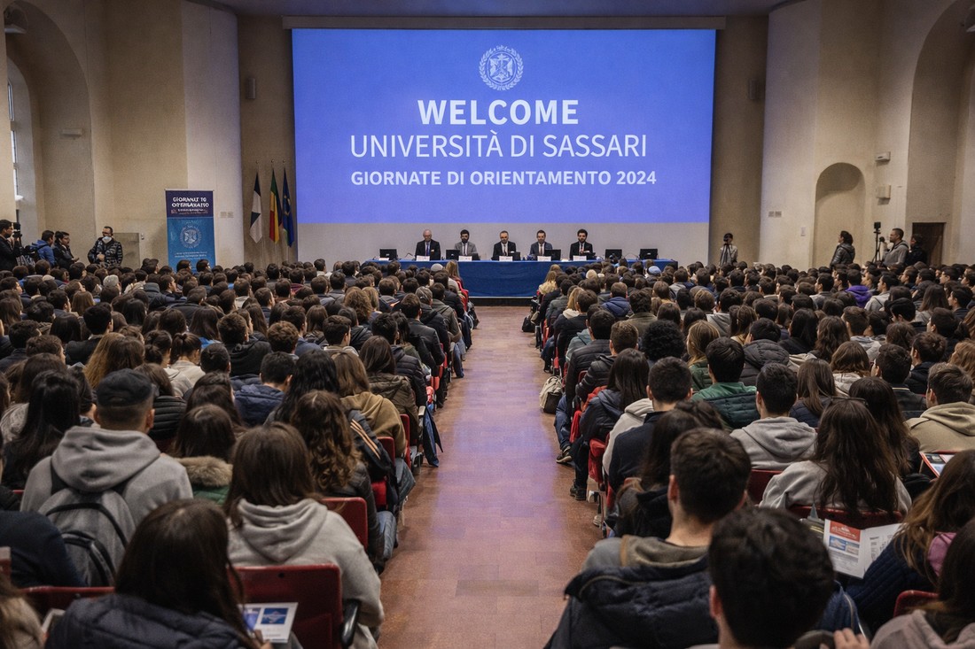 Università di Sassari, orientamento per migliaia di studenti: formazione e futuro dei giovani sardi