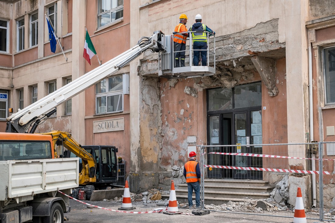 Edilizia e sicurezza, tra crolli e manutenzione: il nodo degli edifici pubblici in Sardegna