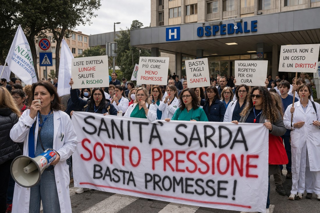 Sanità in Sardegna: aumentano gli investimenti, ma cresce anche la protesta