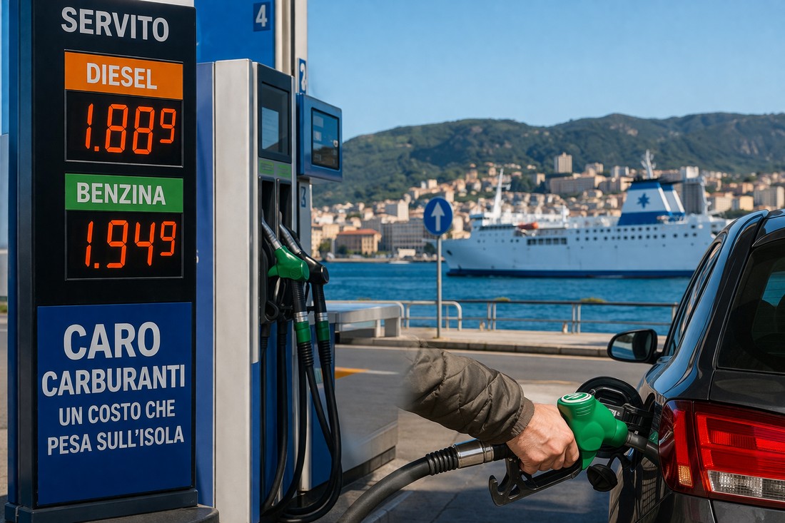Caro carburanti: vivere in Sardegna costa di più, e pesa su tutta l’economia