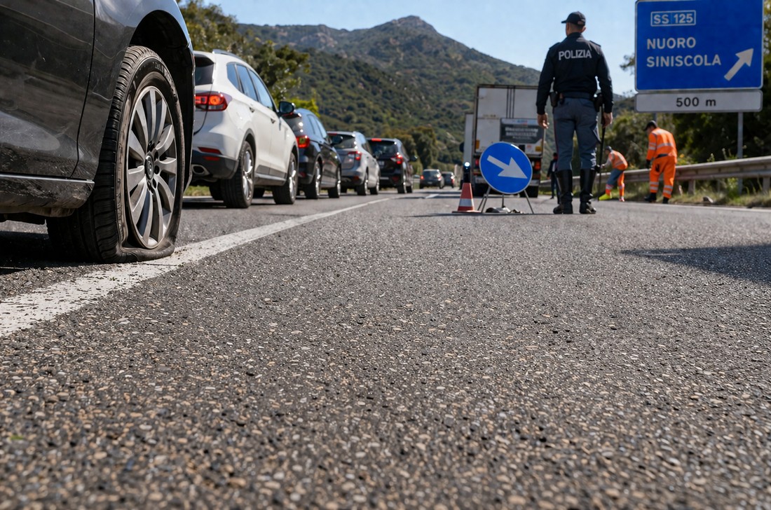 Strade sarde e manutenzione: sulla Nuoro-Siniscola una crepa, ancora da accertare, riapre il caso ANAS