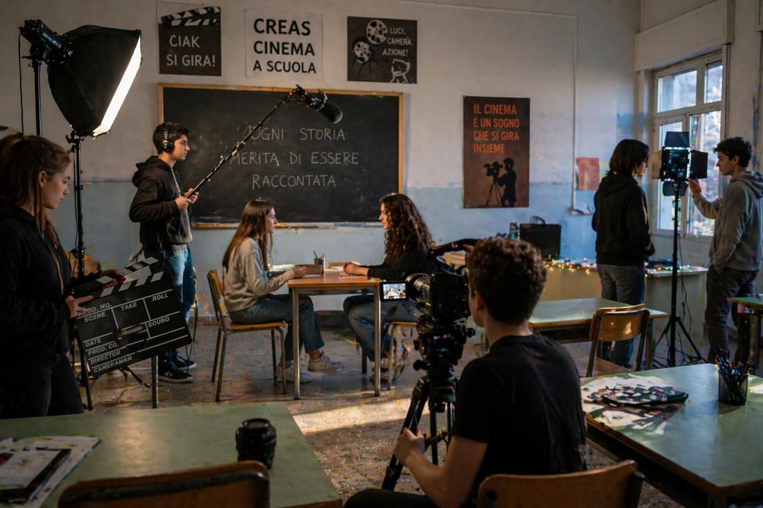 Cinema a scuola, la Regione investe 200mila euro nel progetto CREAS
