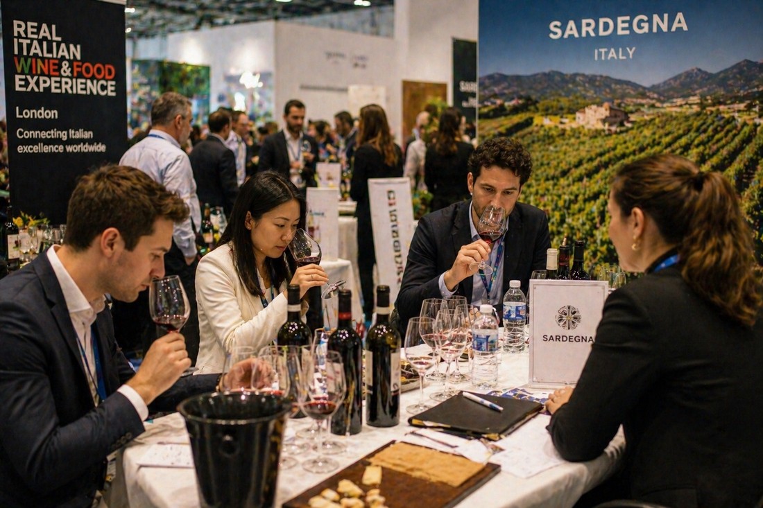 La Sardegna a Londra: vino e food diventano leva strategica per l’export
