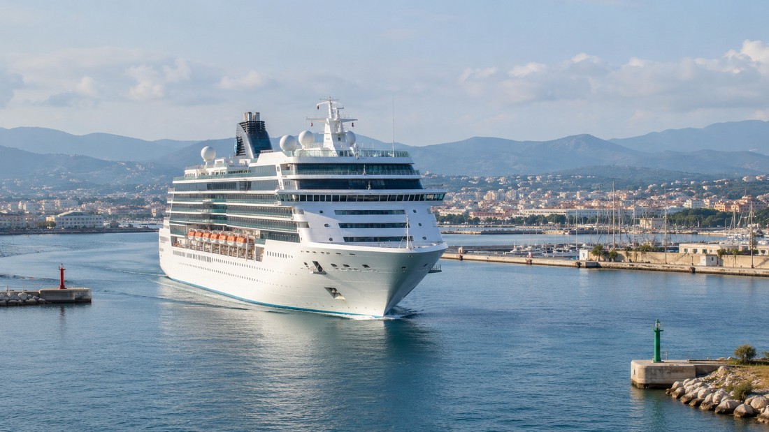 Porto di Olbia, fondali più sicuri per le grandi navi: l’Isola Bianca si prepara alla stagione crocieristica