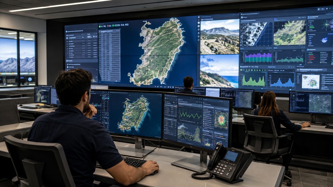 Digital Twin, la Sardegna costruisce il gemello digitale del territorio
