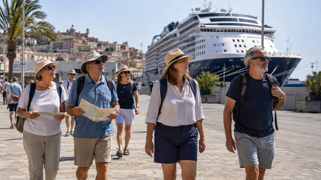 Cagliari, crocieristi nel caos dopo lo sbarco: l'accoglienza turistica si gioca nei primi metri