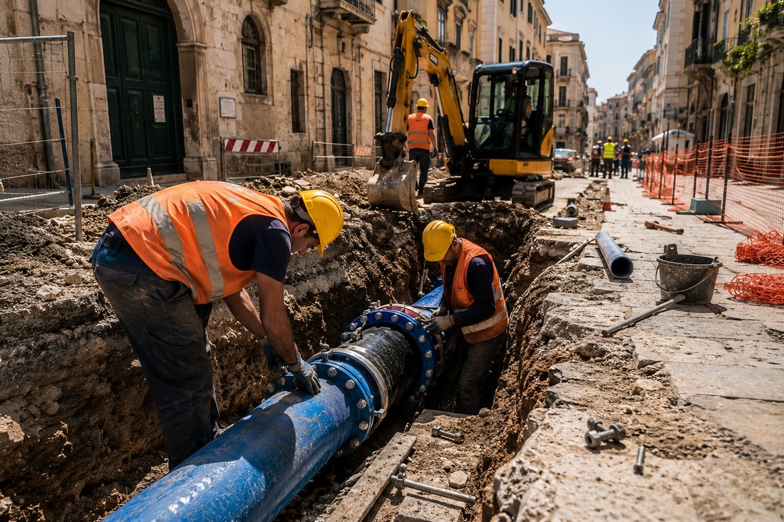 Acqua a Sassari, 6 milioni per rafforzare una rete decisiva per cittadini e imprese