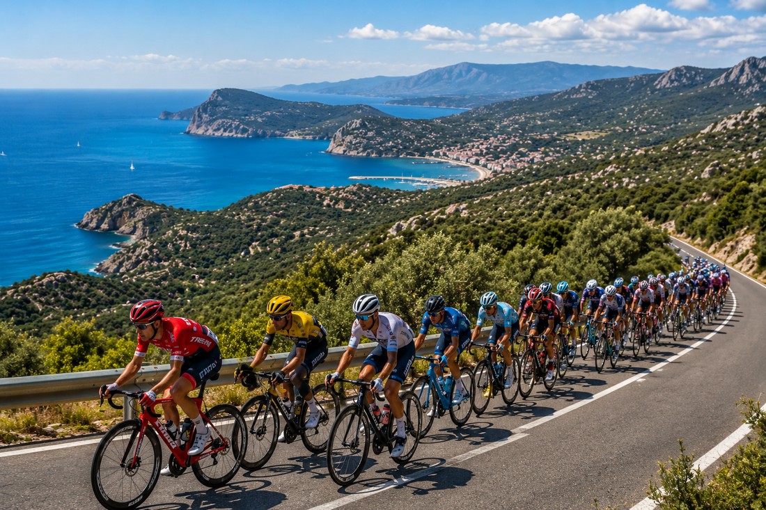 Vuelta in Sardegna nel 2028, 7,5 milioni per portare il grande ciclismo nell'isola