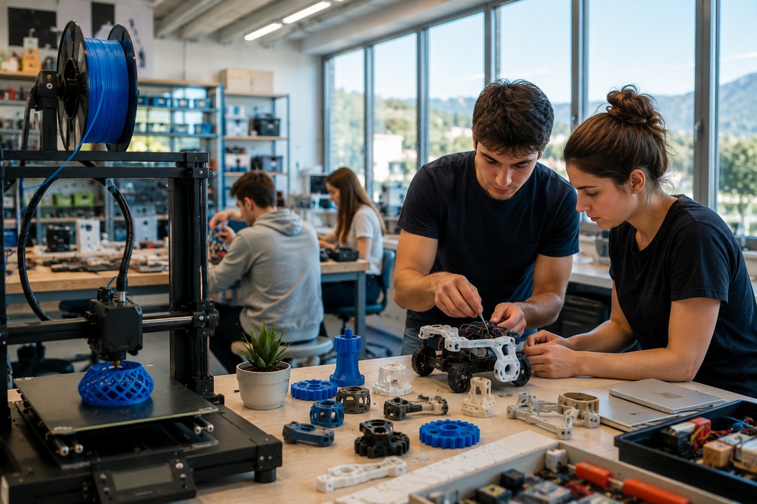 Olbia e la fabbrica del futuro, tra 3D, rover e mestieri digitali
