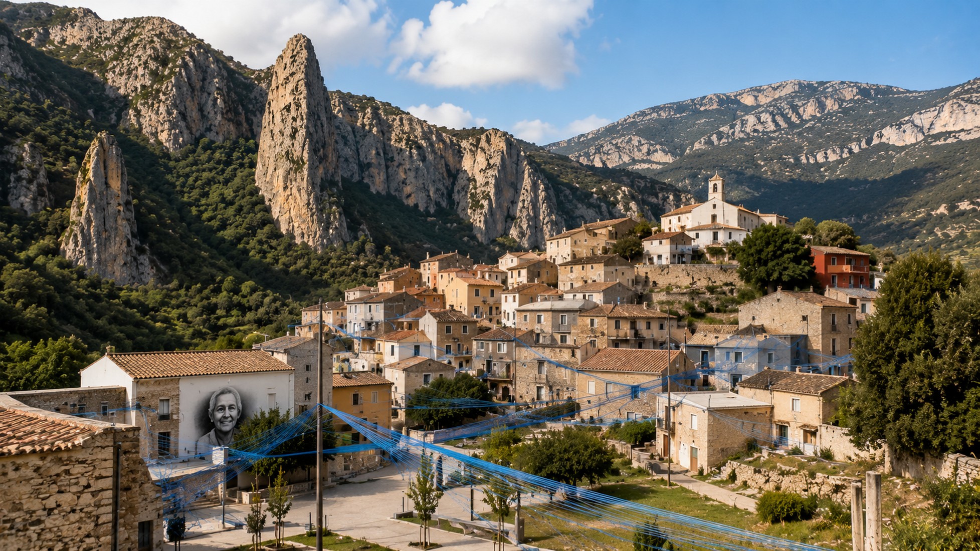 Ulassai modello di rigenerazione: quando l’arte diventa comunità e futuro per i borghi sardi