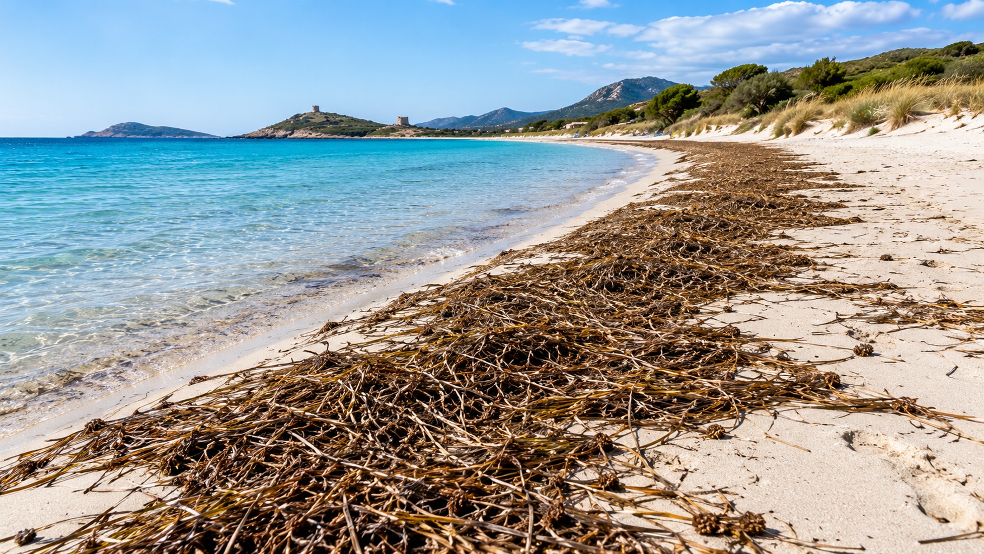 Posidonia, la Sardegna prepara il primo Piano regionale per proteggere spiagge e coste
