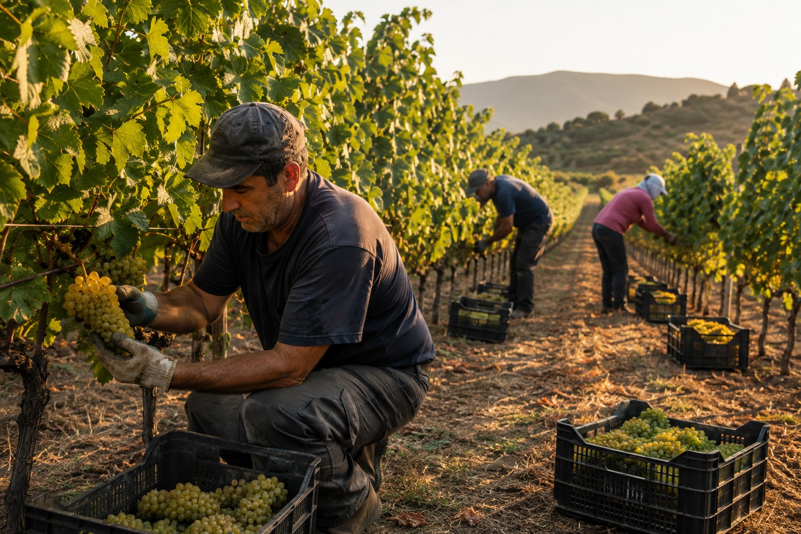 Caldo record, vendemmia anticipata fino a due settimane: uve sotto stress in Sardegna