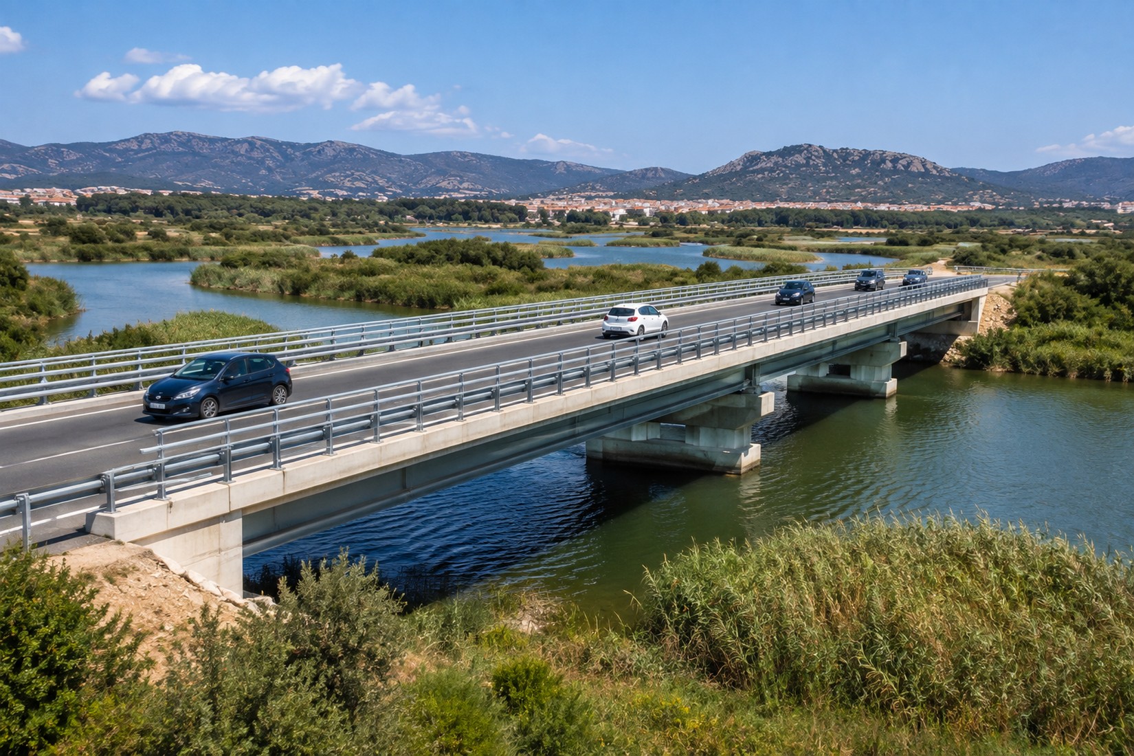 Alghero, riaperto il ponte sul Calich dopo un intervento da 5,3 milioni
