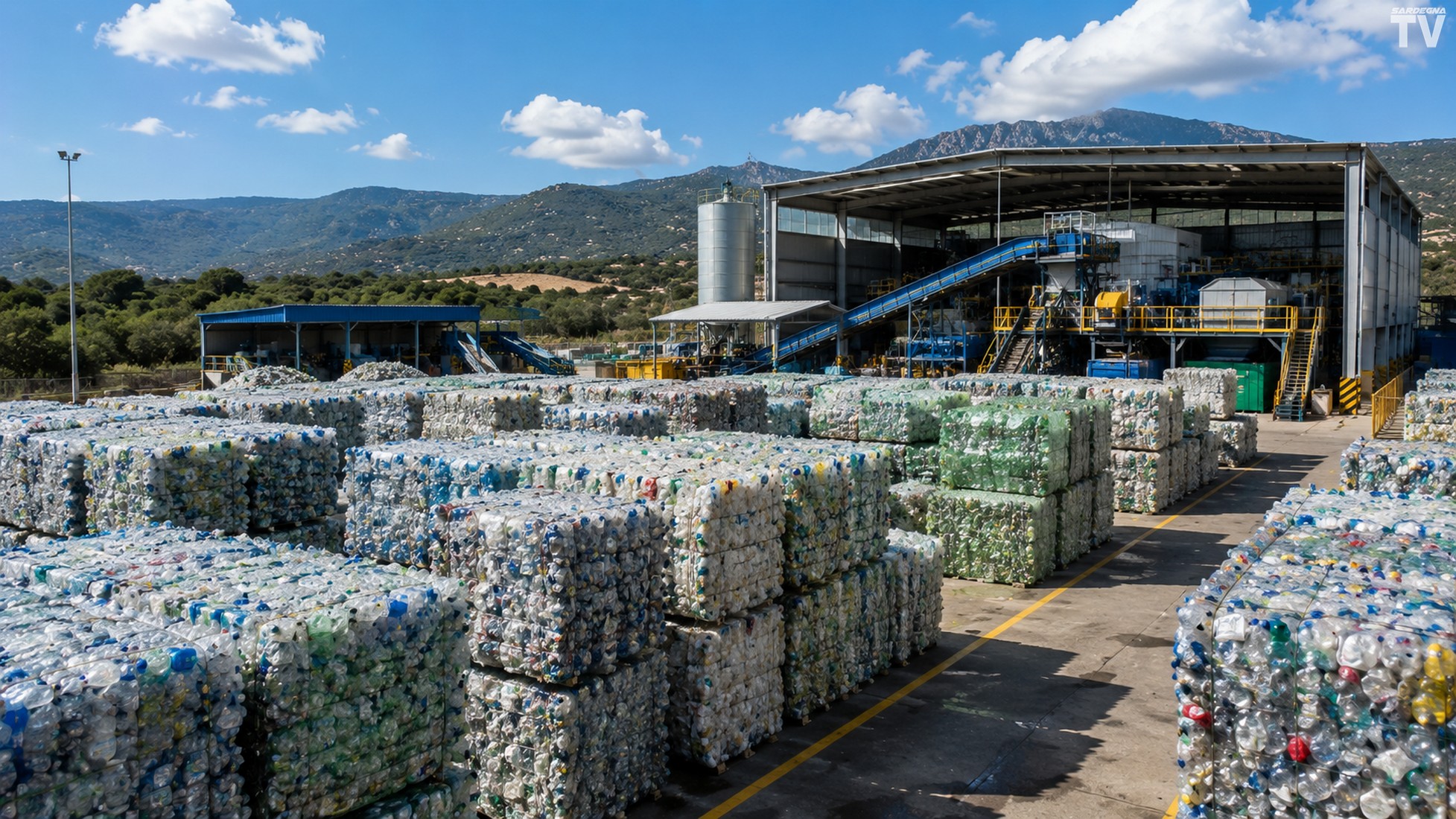 Sardegna, il paradosso della plastica: raccogliamo più di tutti ma il sistema rischia di bloccarsi