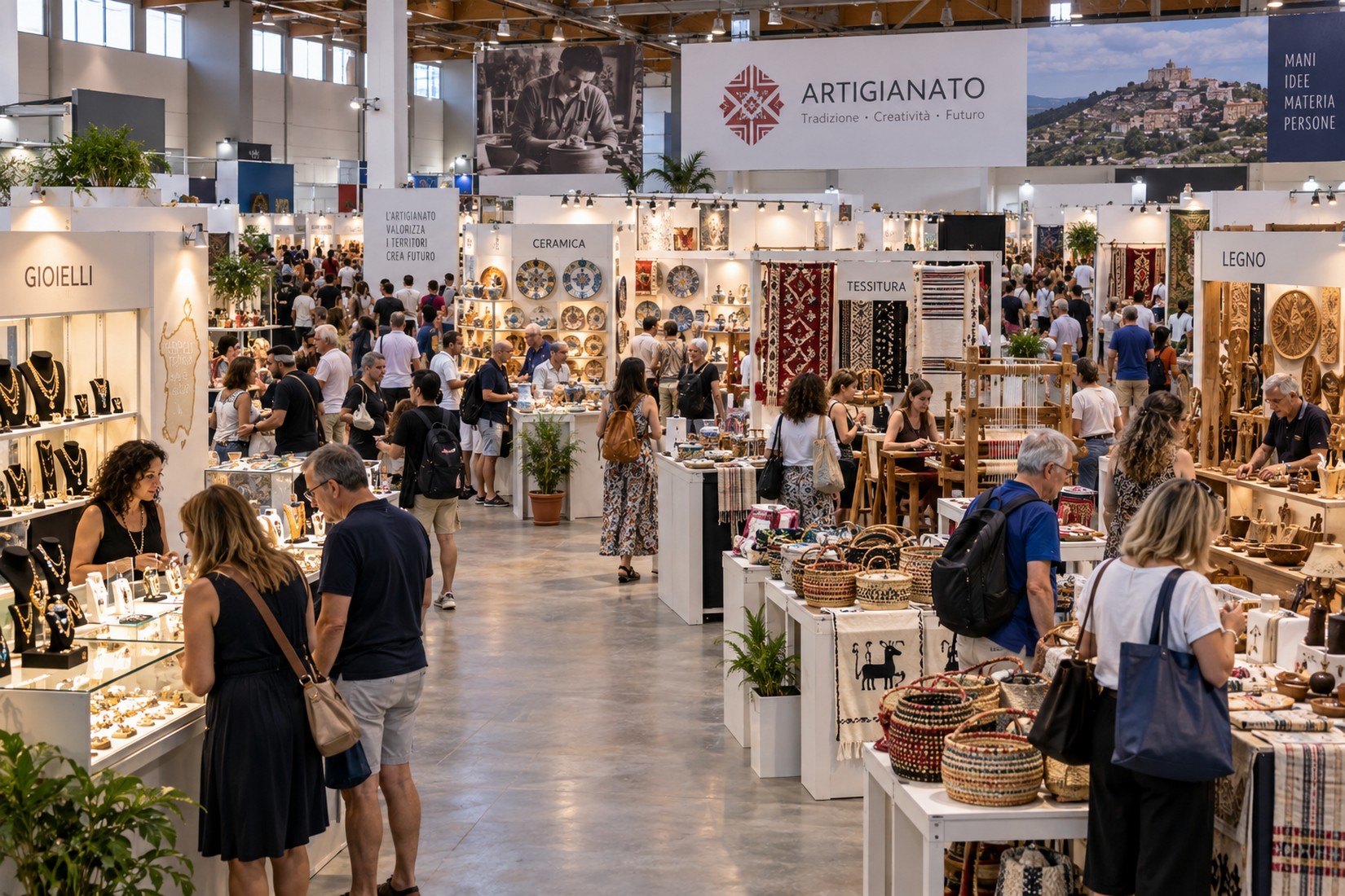 Fiera dell’Artigianato di Mogoro, quasi 11 mila visitatori e 342 mila euro di ricavi