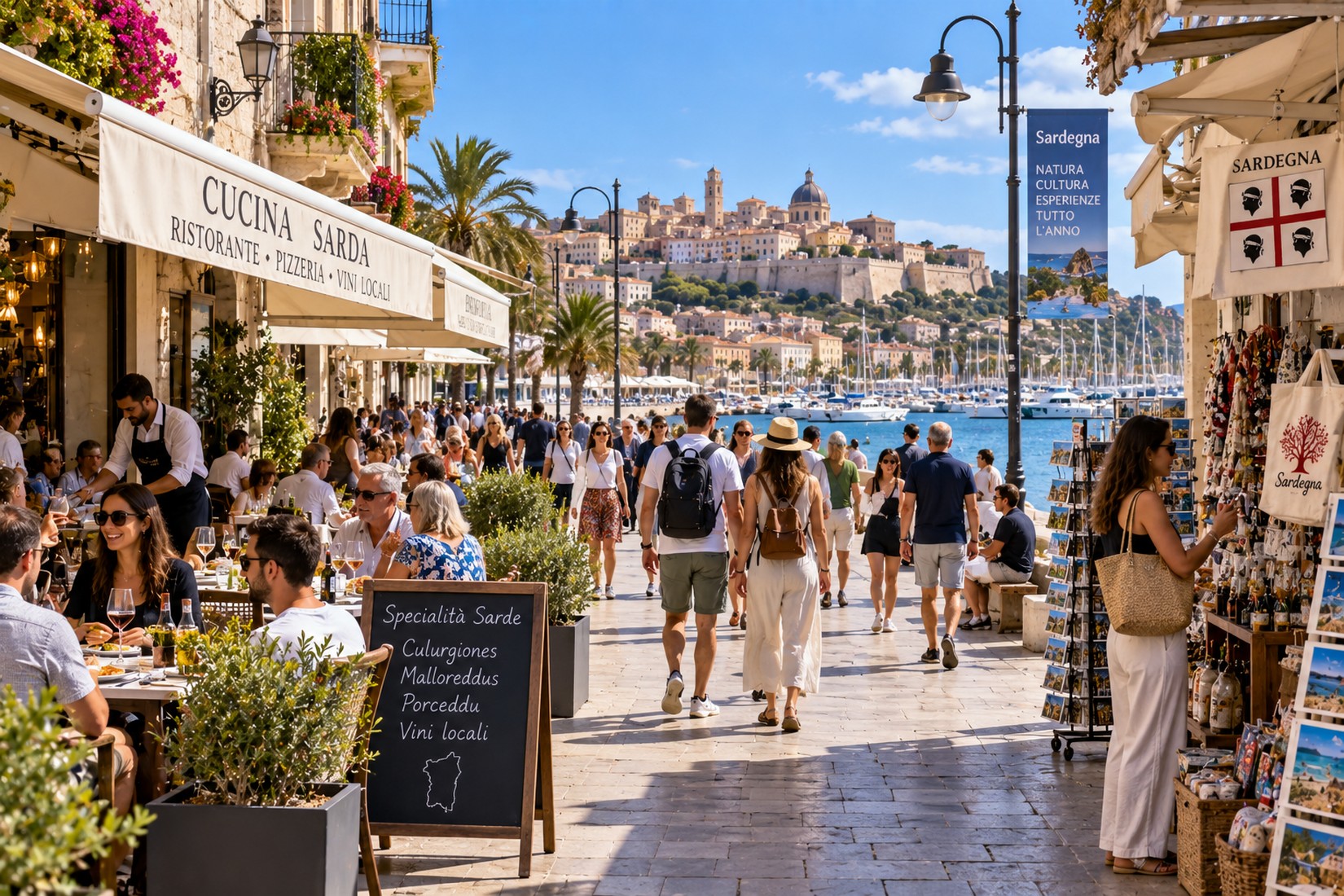 Turismo, spesa in Sardegna +9,5%: gli stranieri superano metà del totale e Alghero accelera sui mercati esteri