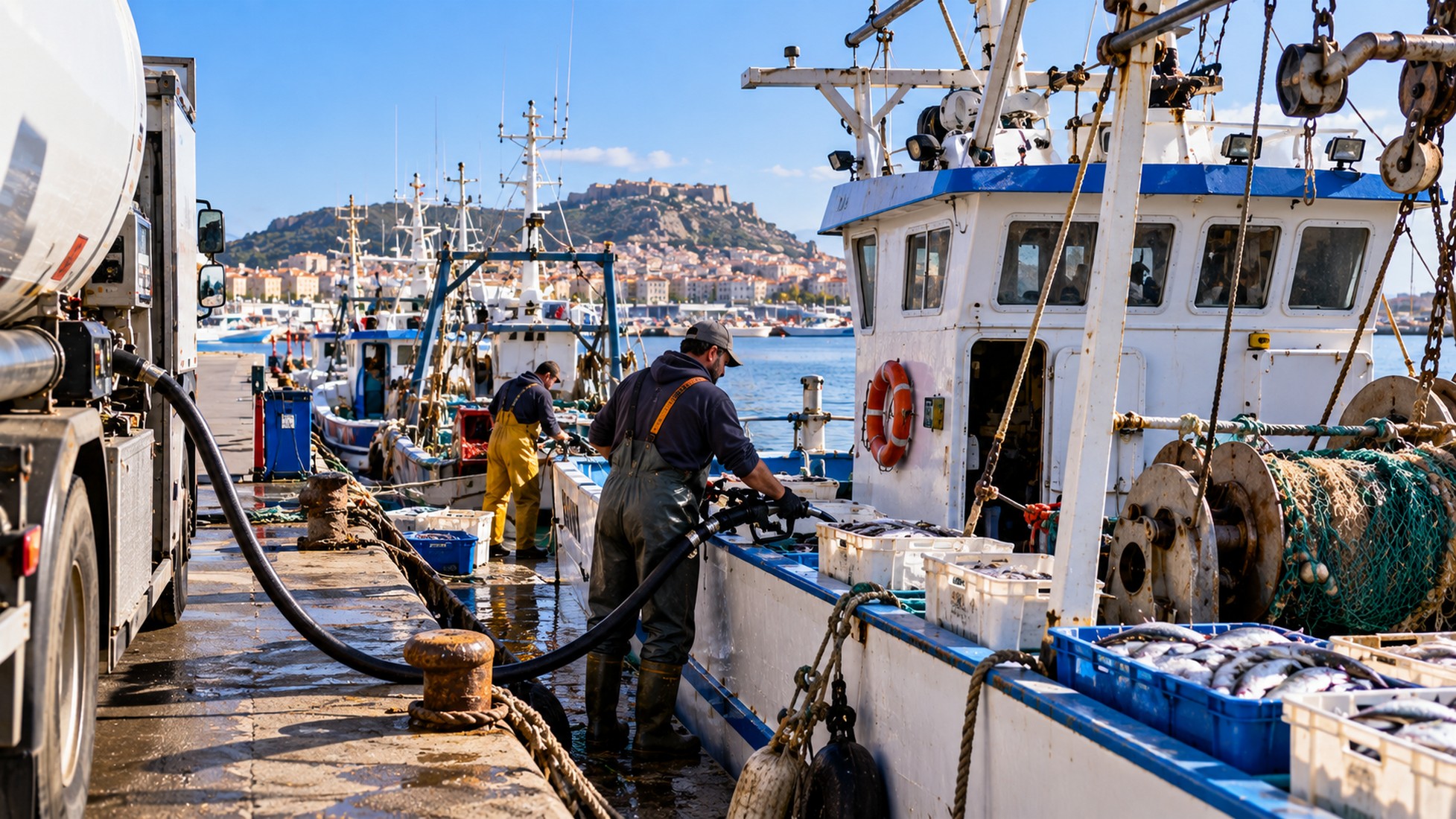 Pesca sarda, il caro gasolio mette in crisi le imprese: carburante fino al 70% dei costi
