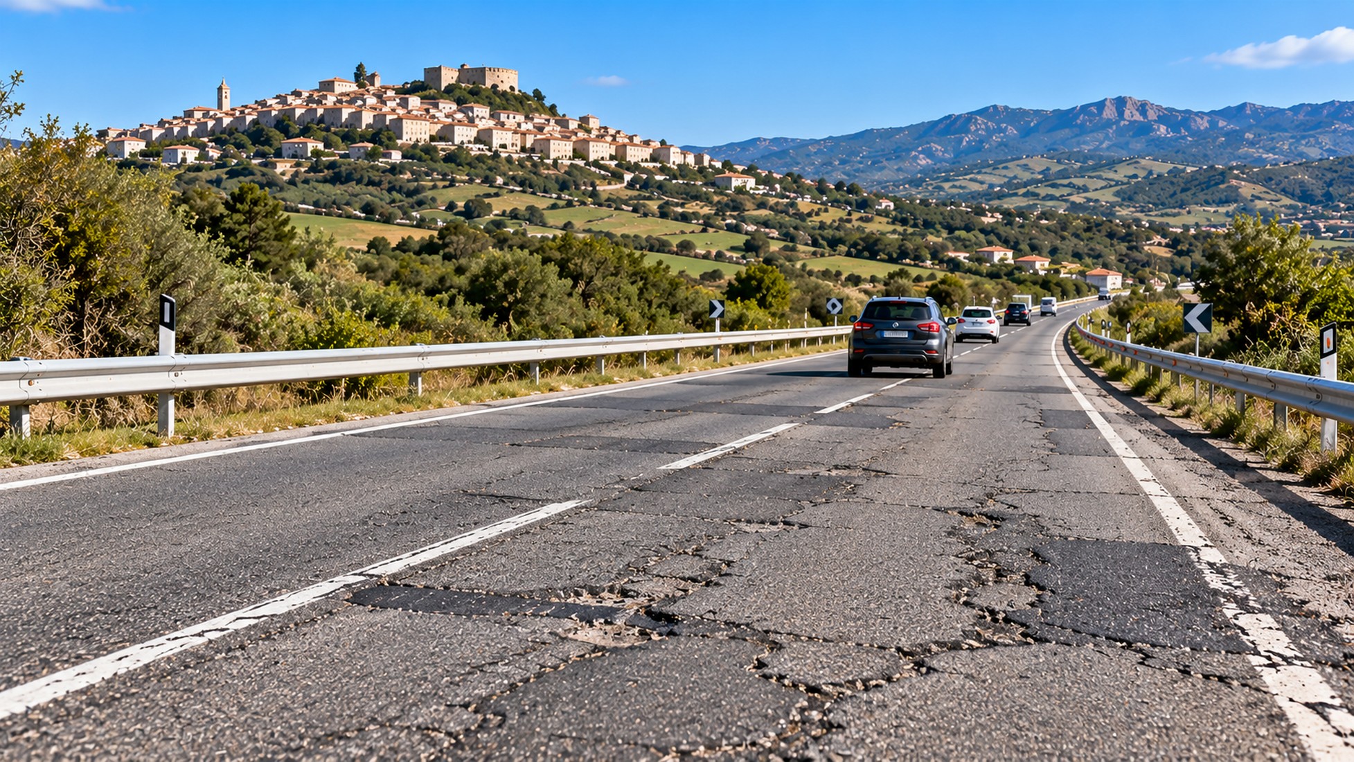 Osilo-Nulvi, 6,5 milioni per la “strada della vergogna”: inaugurata nel 2018, è già da rifare