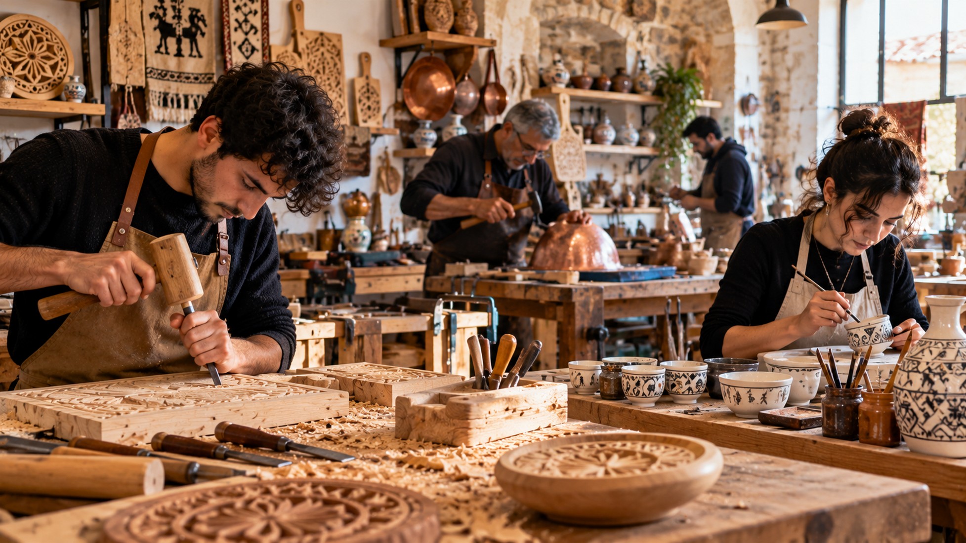 Artigianato, Sardegna terza in Italia per crescita: 112 imprese in più e Nuoro guida l’Isola