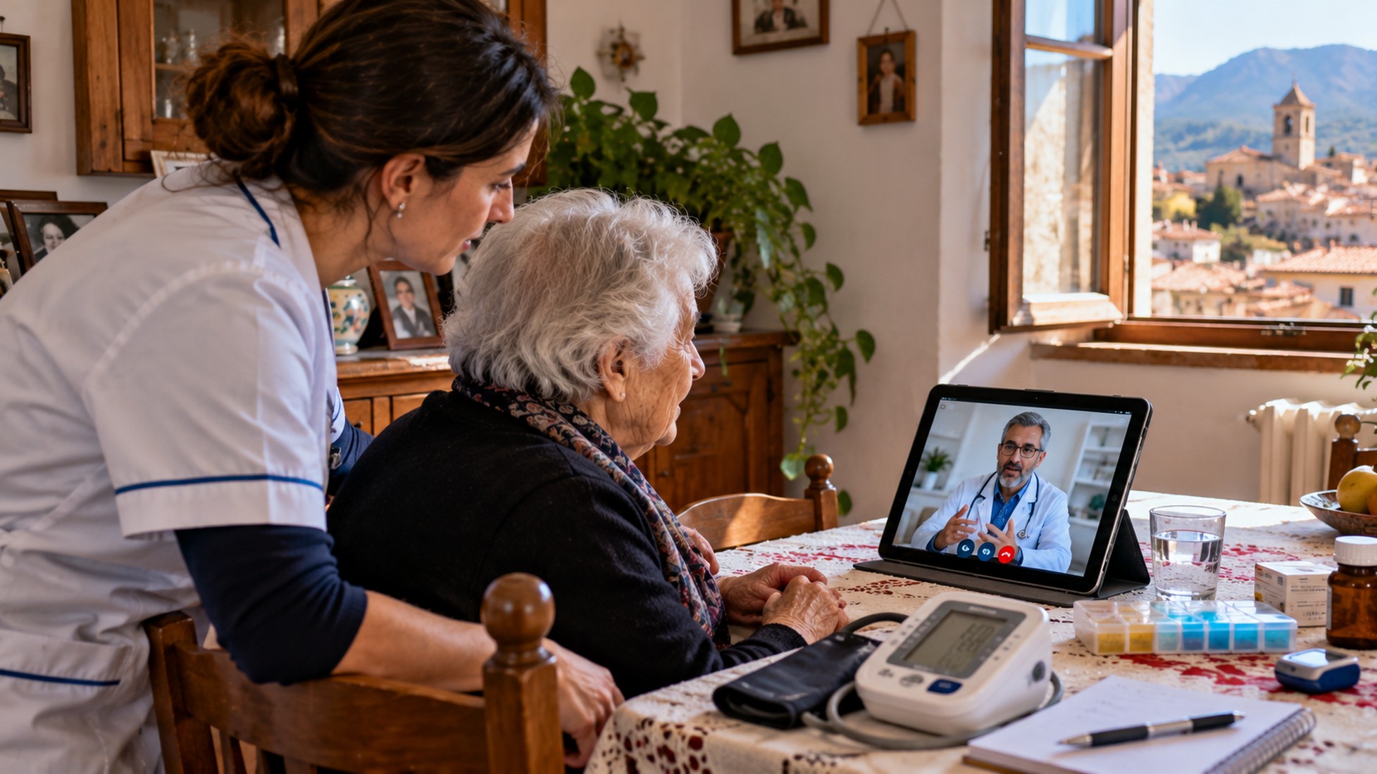 Telemedicina per 1.410 anziani sardi: la sanità entra direttamente nelle case